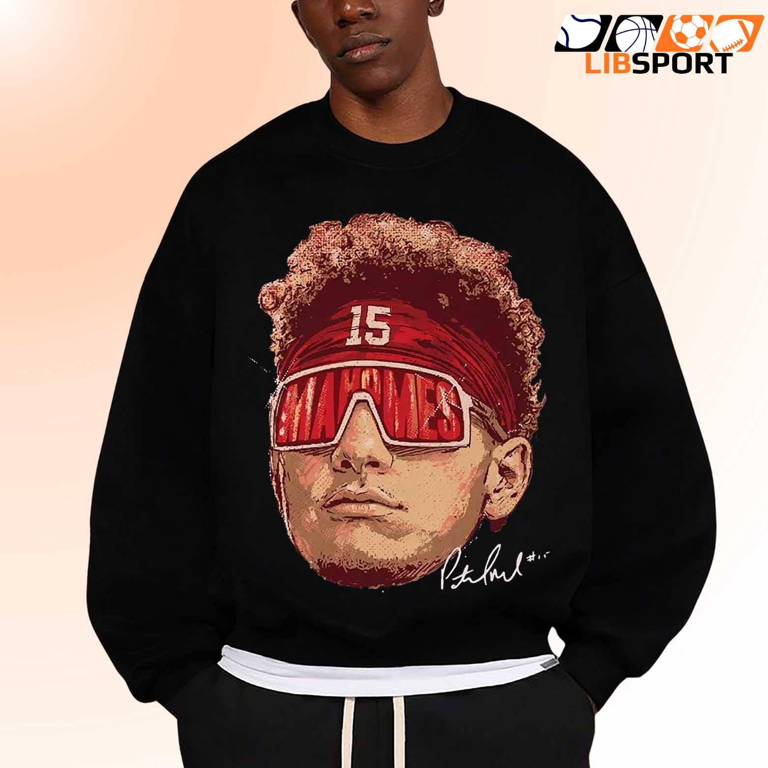 Patrick Mahomes Shirt, Kansas City Chiefs Big Face Tee, Graphic T-Shirt